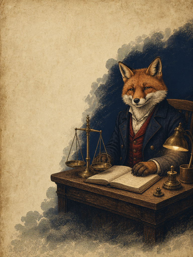 Captain Max at an honest merchant desk